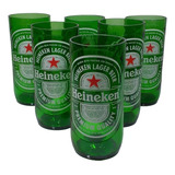 Kit 6 Copos De Heineken Reciclados