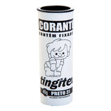 Kit 6 Corante Para Roupa E Tecido Preto Com Fixador