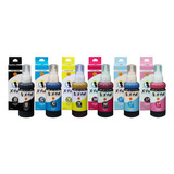 Kit 6 Cores Tinta Impressora Bulk ink L805 L810 L850 L1800