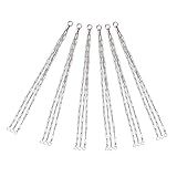 Kit 6 Corrente De Pendurar Vaso E Planta Grande Tamanho 84 Cm De Metal