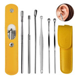 Kit 6 Cotonete Fácil Removedor Limpeza Cera De Ouvido Orelha