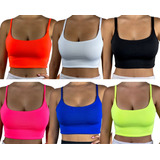 Kit 6 Croppeds Top