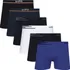 Kit 6 Cuecas Box Boxer Lupo Sem Costura Basic Microfibra 436