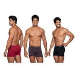 Kit 6 Cuecas Boxer Sem Costura Adulto Selene