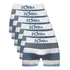 Kit 6 Cuecas Zorba Boxer Listrada 847