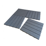 Kit 6 Deck Plástico Box Banheiro Sauna Piscina Sacada Jardim