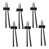 Kit 6 Descanso Hashi Melamina 6 Pares Hachi Rachi Pauzinho