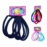 Kit 6 Elástico Faixa Para Cabelo Infantil Adulta Tipo Meia