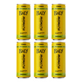 Kit 6 Energéticos Baly Flynow Sem Açúcar Cimed 250ml Sabores