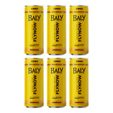 Kit 6 Energéticos Baly Flynow Sem Açúcar Cimed 250ml Sabores