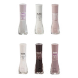 Kit 6 Esmaltes Dailus Cores Mais Vendidas Cremoso Manicure