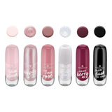 Kit 6 Esmaltes Gel Nail Colour Essence 6 Cores