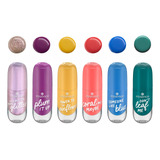Kit 6 Esmaltes Gel Nail Colour Essence 6 Cores