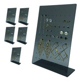 Kit 6 Expositor Suporte Para 40 Pares De Brincos Fume