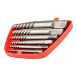 Kit 6 Extrator Saca Parafuso Quebrado Danificado 3 A 25 Mm