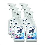 Kit 6 Facilitador Para Passar Roupas Tuff Passa Fácil 500ml Com Silicone Praticidade E Perfume Para Suas Roupas