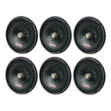 Kit 6 Falante Mid Bass Snake Aw 280 6 280w Rms 4 Ohms