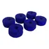 Kit 6 Feltros Lã Para Estante Prato Bateria Percussão Azul