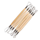 Kit 6 Ferramentas De Modelagem Escultura Ceramica Argila