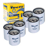 Kit 6 Filtro Oleo