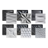 Kit 6 Formas Abs 40x40 Cm Gesso cimento 3d Xmoldes