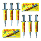 Kit 6 Formicel Gel Veneno Mata Formigas Doceiras Iscas 10g