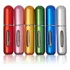 Kit 6 Frasquinho Multi Cores Perfume Bolsa Viagem Spray Mini