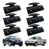 Kit 6 Gancho Caçamba Reforçado Vw Saveiro G3 G4 Carroceria