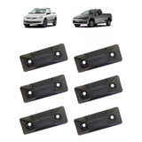 Kit 6 Gancho Caçamba Saveiro G5 G6 2014 2015 2016 2017 2018