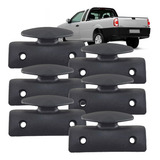 Kit 6 Ganchos Da Caçamba Vw Saveiro G3 G4 2000 2008