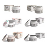 Kit 6 Gel Construtor Xed Led Uv 15g Cores Variadas P Unhas