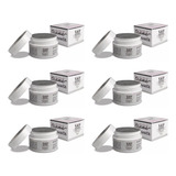 Kit 6 Gel Construtor Xed Transparente 15g Alongamento Unhas