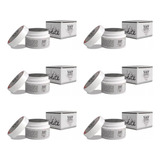 Kit 6 Gel Construtor Xed Uv Branco 15g Alongamento De Unhas