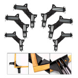 Kit 6 Grampo Sargento Angular Marceneiro Vidraceiro Elite