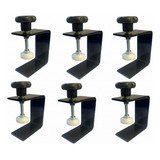Kit 6 Grampos Sargento Ajustável Montagem Frente Gavetas