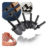 Kit 6 Haste Flangeador Alargador Broca 1 4 7 8 Canos Tubos