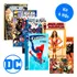 Kit 6 Histórias Em Quadrinhos Gibis Dc Comics Superman Batman Mulher Maravilha E Liga Da Justiça Lacrado Panini