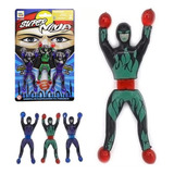Kit 6 Homem Aranha Gruda E Escala A Parede Super Divertido