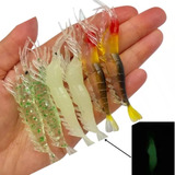 Kit 6 Iscas Artificiais Camarão Corvina Traíra Tucunaré Cor Foto