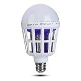 Kit 6 Lampada Led 15w Mata Mosquito Insetos Branco Bocal E27