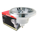 Kit 6 Lampada Led Ar111 12w Branco Neutro 4000k Gu10 Foco 24