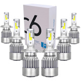 Kit 6 Lâmpada Super Led Farol