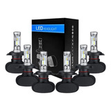 Kit 6 Lâmpada Ultra Super Led