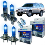 Kit 6 Lâmpadas Super Branca 8500k H1 H7 T10 Alto Baixo Drl