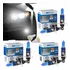 Kit 6 Lampadas Super Branca Farol Alto Baixo Milha 8500k Led