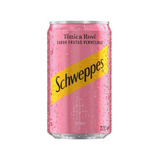Kit 6 Lata Schweppes Água Tônica Rosé Frutas Vermelhas