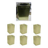 Kit 6 Lata Vazia 18l Artesanato Carne Banha Tinta Quimico