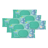 Kit 6 Lenço Umedecido Pampers 48 Unidades