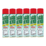 Kit 6 Limpa Forno Sem Soda Caustica Diabo Verde 440ml