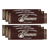 Kit 6 Limpador Cachimbo Escovilhão Finamore